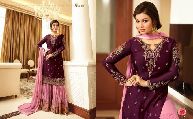 Ayesha Sharara Nx Series 22211 to 22216 By Fiona Wedding Wear Plus Size Salwar Suits Wholesale Online